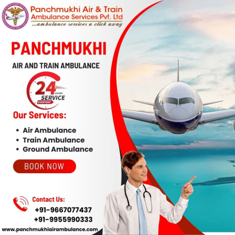 hire-panchmukhi-air-ambulance-services-in-delhi-with-finest-medical-assistance-big-0