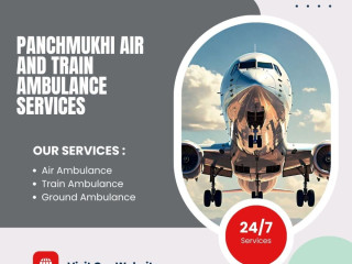 Choose Panchmukhi Air Ambulance Services in Kolkata for First-Class Medical Care