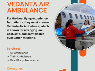 Take the Quickest Air Ambulance with a Full Medical System from Kolkata