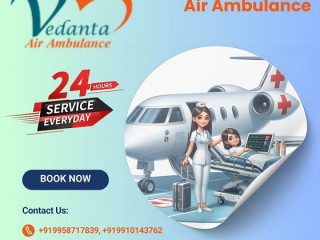 Book Vedanta Air Ambulance Service in Indore for Superb Medical Service at an Affordable Price